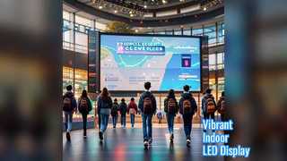 Écran d'affichage LED d'intérieur, pas de pixel de 2,5 mm